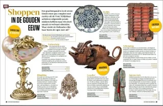 VOC-pagina in het vernieuwde Historisch Nieuwsblad