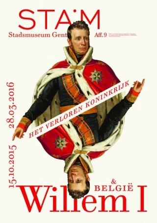 Affiche van de tentoontstelling ‘Het verloren koninkrijk, met grote aandacht voor koning Eillem I.