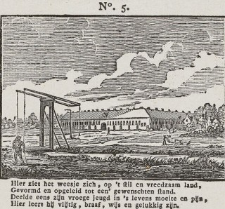 Alexander Cranendoncq, Volksprent uitgegeven door de Maatschappij tot Nut van ’t Algemeen, 1850