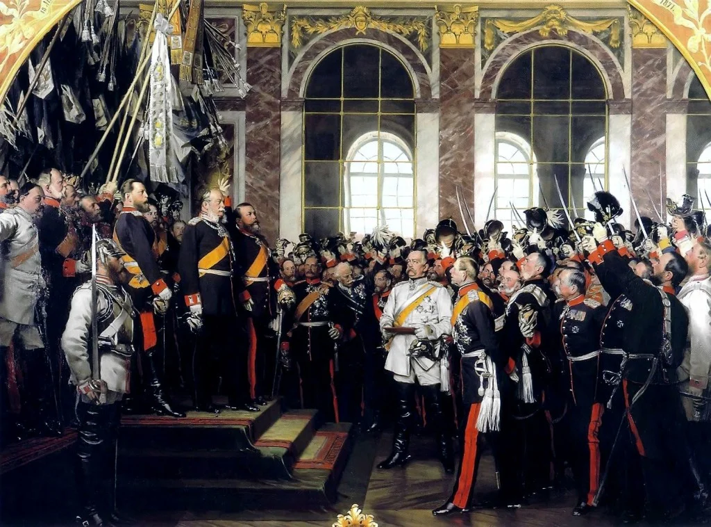 Inauguratie van keizer Wilhelm I