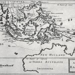 Kaart van Nederlands-Indië door William Dampier, 1697