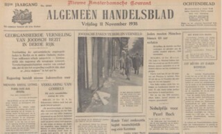 Kristallnacht in de Nederlandse pers