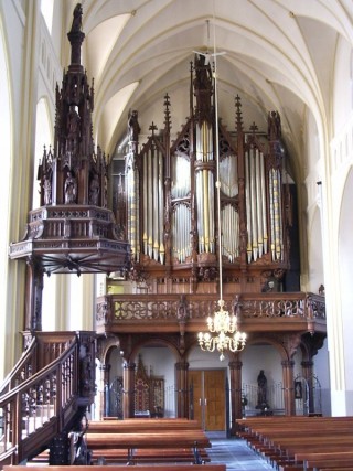 Kerkorgel in de Sint-Servatiuskerk (Schijndel) - cc