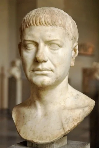 Portret van een Romein, ongeveer 20 n.Chr. (Glyptothek, Munchen)