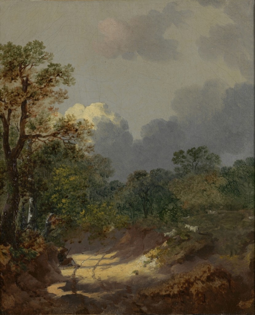 Thomas Gainsborough, Boomachtig landschap, ca 1745, Rijksmuseum Twenthe