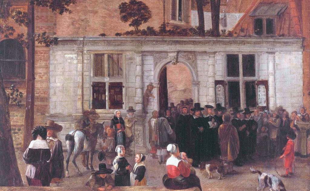 Een promotie aan de Leidse Universiteit omstreeks 1650