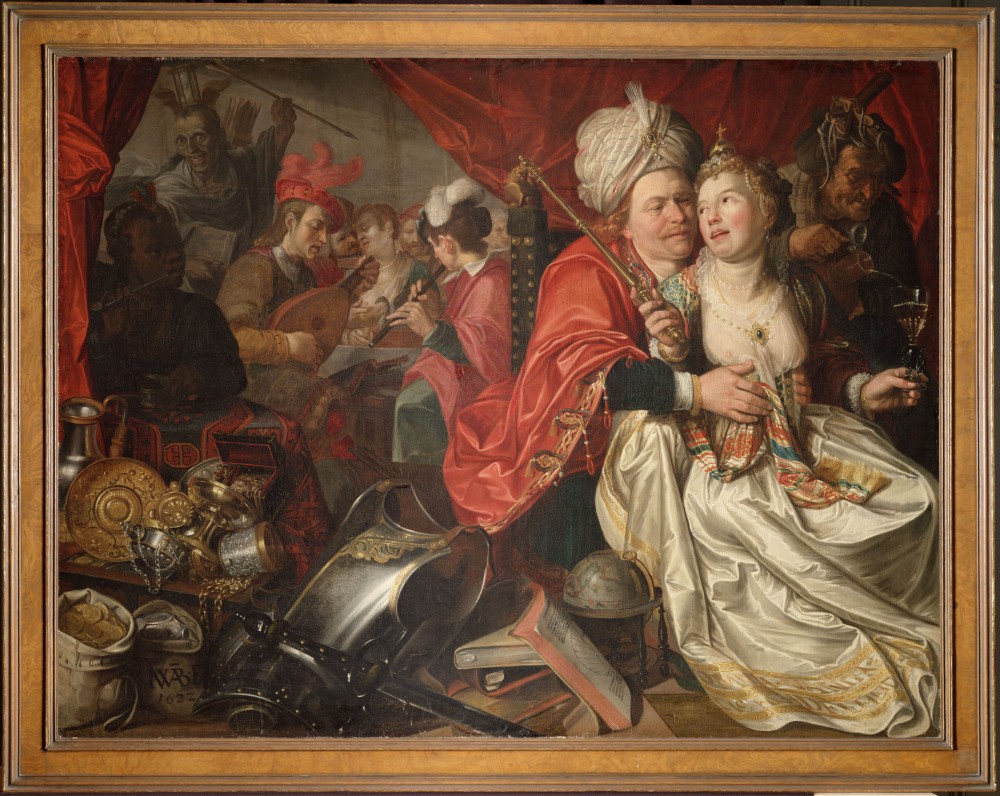 Schilderij, Jacob Waben, Vrouw Wereld, 1622 (WFM)
