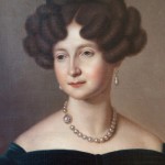 Anna Paulowna in 1841, door Jean-Baptiste Van der Hulst