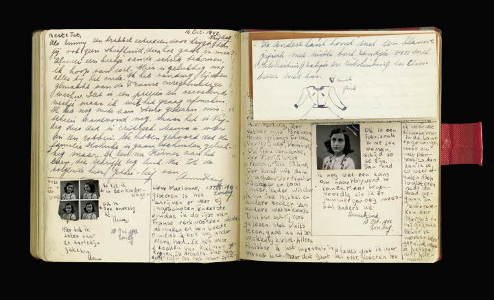 Pagina's uit het dagboek van Anne Frank - annefrank.org