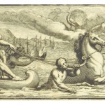 Poseidon - Afbeelding uit een oude uitgaven van de Ilias