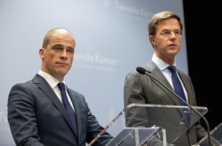 Diederik Samson en Mark Rutte werkten na de verkiezingen nauw samen - cc