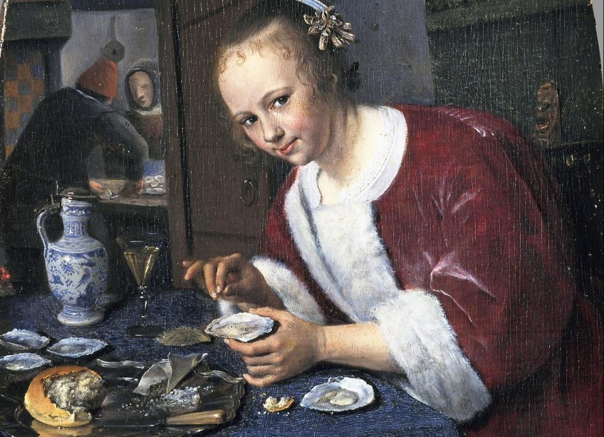 Meisje met de oesters - Jan Steen