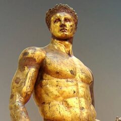 De held Herakles (Hercules) en zijn twaalf werken