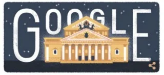 Bolsjojtheater - Google Doodle