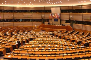 Europees Parlement in Brussel