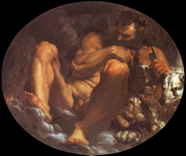 Hades (Puto) volgens Agostino Carracci - cc