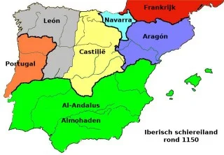 Iberisch schiereiland rond 1150