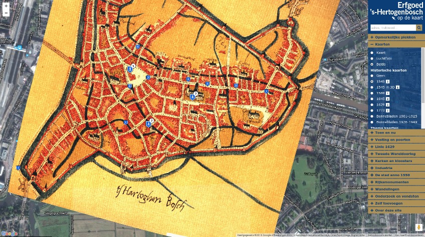 Erfgoed ’s-Hertogenbosch op de kaart gezet