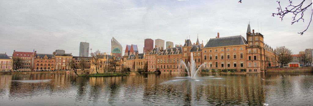 Panorama van het Binnenhof - cc