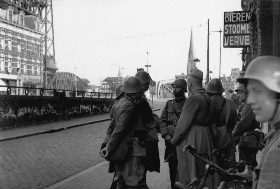 Gevangengenomen Nederlandse militairen in de Van der Takstraat