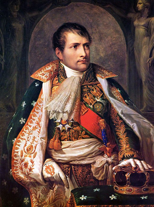 Napoleon als koning van Italië door Andrea Appiani