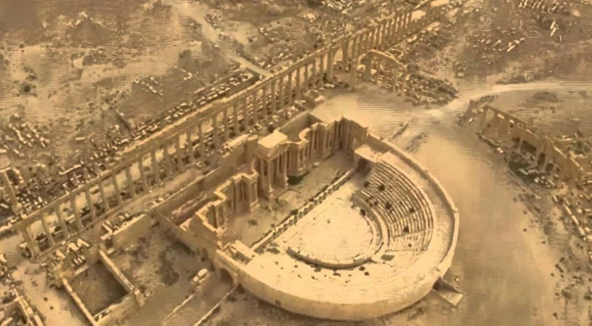 Verwoestingen Palmyra