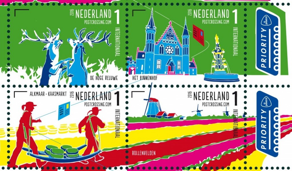 Bezienswaardigheden op nieuwe internationale postzegels