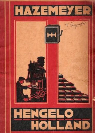 Folder van Hazemeyer Signaalapparatenfabriek, 1930. - Bron: www.holechistorie.nl