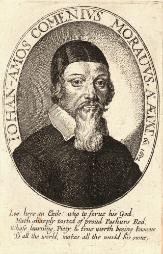 Comenius door Wenceslas Hollar