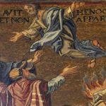 Henochs hemelvaart met het offer van Abel (Cappella Palatina, Palermo)