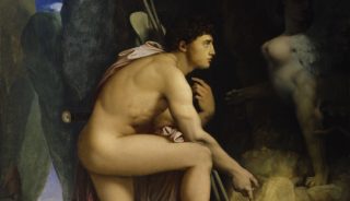 Jean-Auguste Dominique Ingres, "Oedipus en de Sphinx" (1808). Bron: Wikimedia / The Walters Art Museum