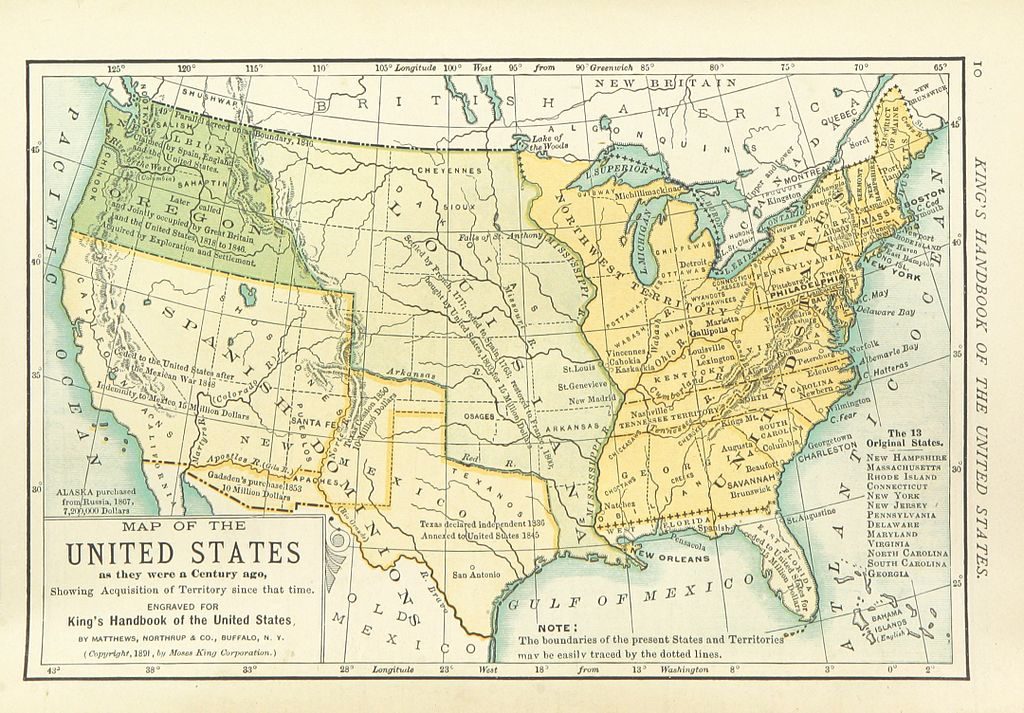Amerika in 1891