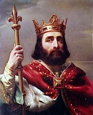 Pepijn de Korte, de eerste koning der Franken uit het Karolingische huis