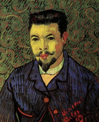 Portret van Félix Rey - Vincent van Gogh