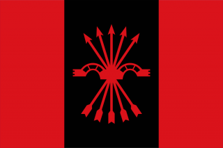 Vlag van de Falangisten