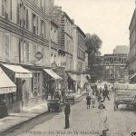 De Rue de La Glacière, rond 1910.
