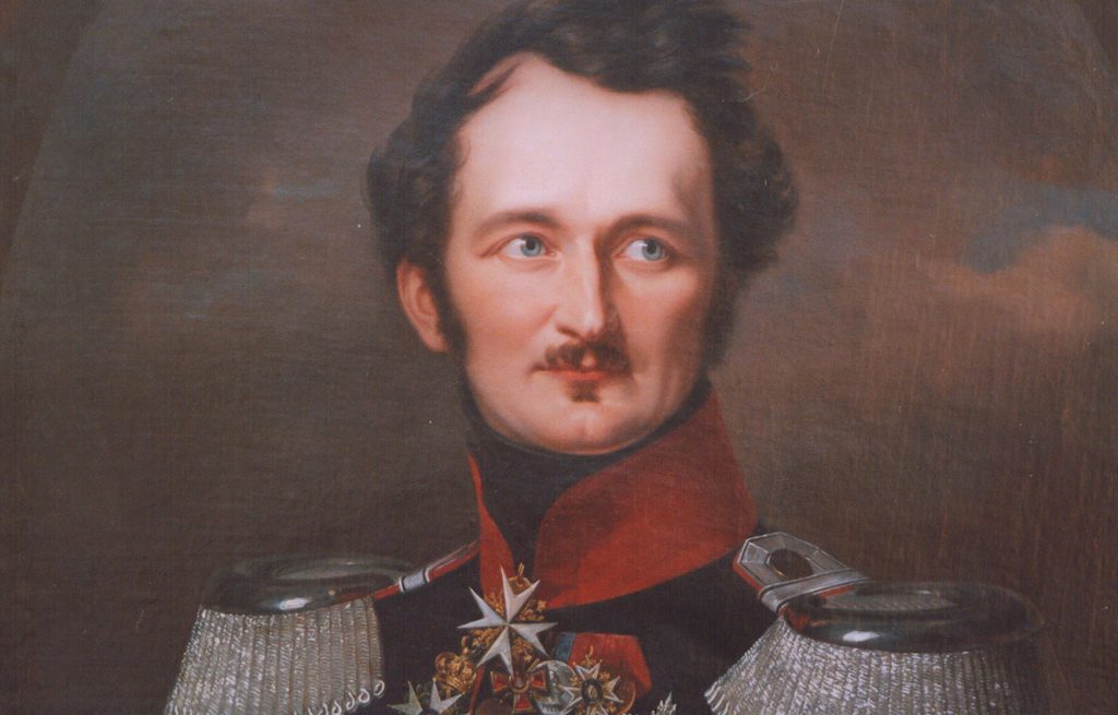 Hermann von Pückler-Muskau in Pruisisch uniform (1846)