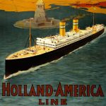 Poster Holland-Amerika Lijn. Bron: archief HAL, Gemeentearchief Rotterdam