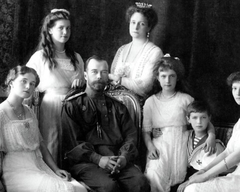 De laatste Tsarenfamilie in 1911