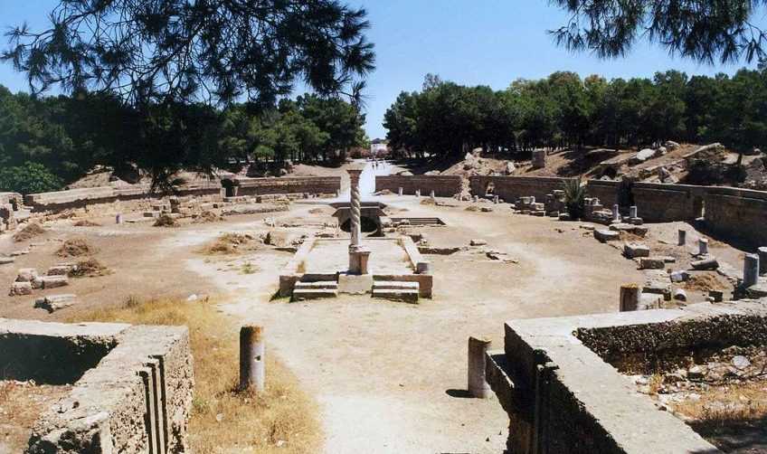 Ruïnes van het amfitheater van Carthago - cc