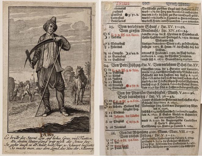 Casper Luyken (naar), Iulius, na 1709, ets. Collectie Amsterdam Museum, A 44740 – recto en verso