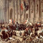 Schilderij van de Februarirevolutie in Parijs, 25 februari 1848. Bron: Wikimedia (Eng.)