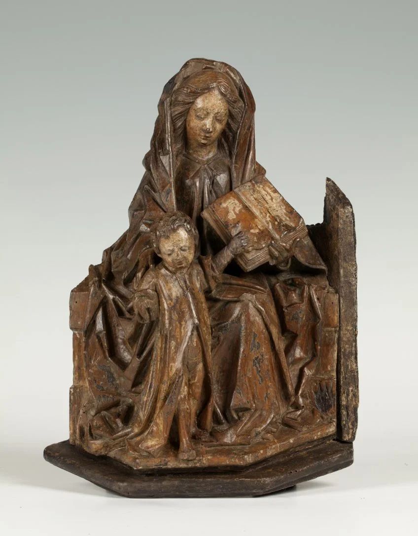 Zittende Maria met staand Christuskind (Museum Catharijneconvent)