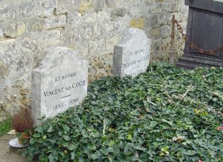 Graven van Vincent van Gogh en zijn broer Theo