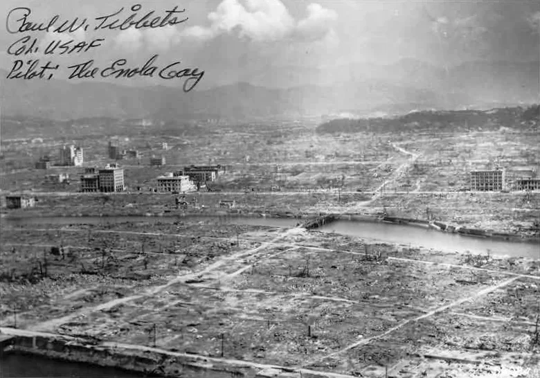 Hiroshima na het bombardement