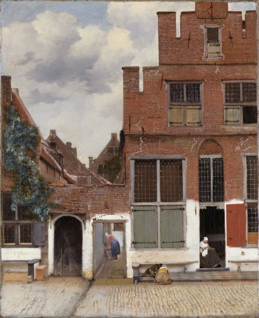 Het straatje van Vermeer