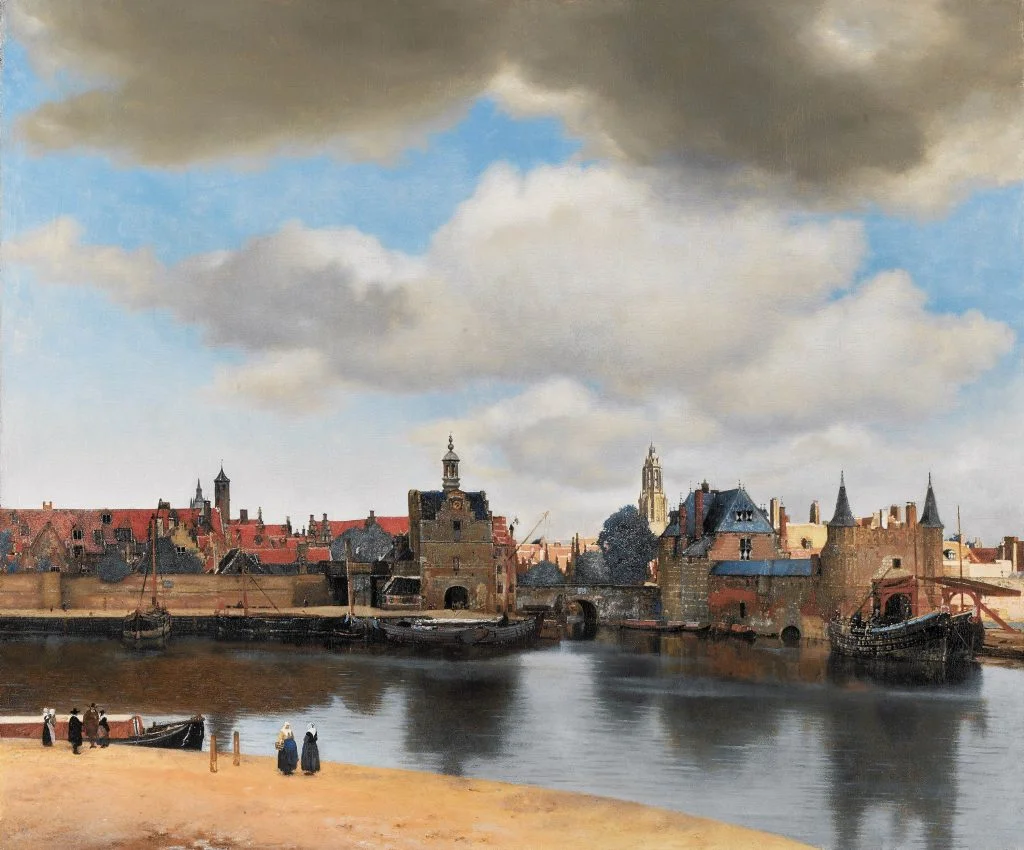 Gezicht op Delft (1660-1661)