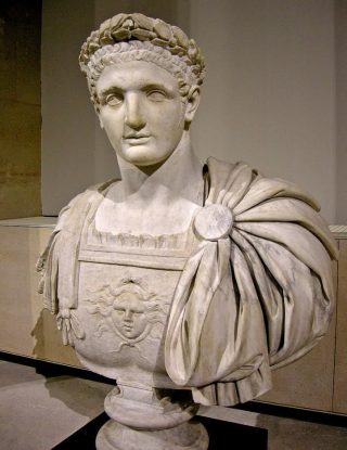 Buste van keizer Domitianus - Louvre