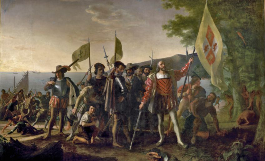 Columbus in 1492