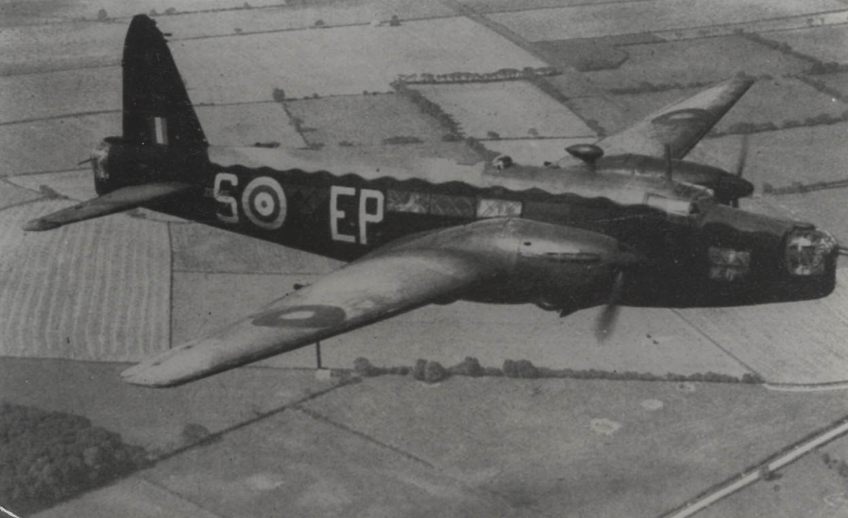 Een Britse Vickers Wellington-bommenwerper uit de Tweede Wereldoorlog. (Defensie)
